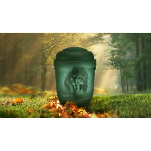 Biodegradable Cremation Ashes Funeral Urn / Casket - MOURNING BIRCH TREE